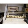 Image 2 : Group of 4 Vintage Audio Components - Bogen DB-212, Fisher FM-2020, Electrohome HFT-100 & Trio Delux