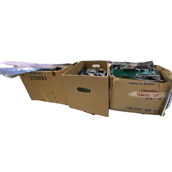 3-Shelf of Electronic Components, Circuit Boards, and Optical Components
