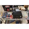Image 2 : 2-Shelf of Vintage Electronic Devices and Car Parts Includes Powermaster, Sony, Ripclip