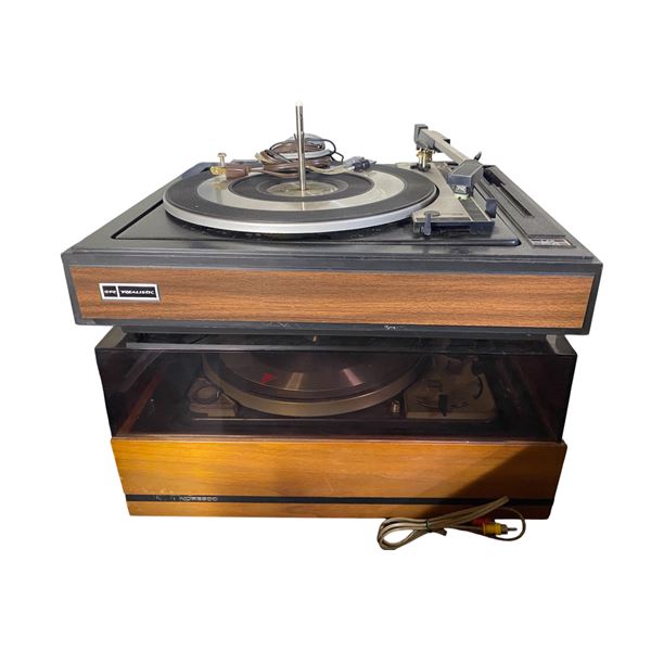 Group of 2 Record Players - Realistic LAB-54 & Dual 1019 "