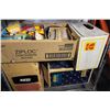 Image 5 : 2-Shelf of Vintage Projectors, Accessories Includes Ziploc and Kodak