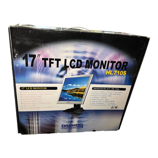 Daewoo HL710S 17" TFT LCD Monitor