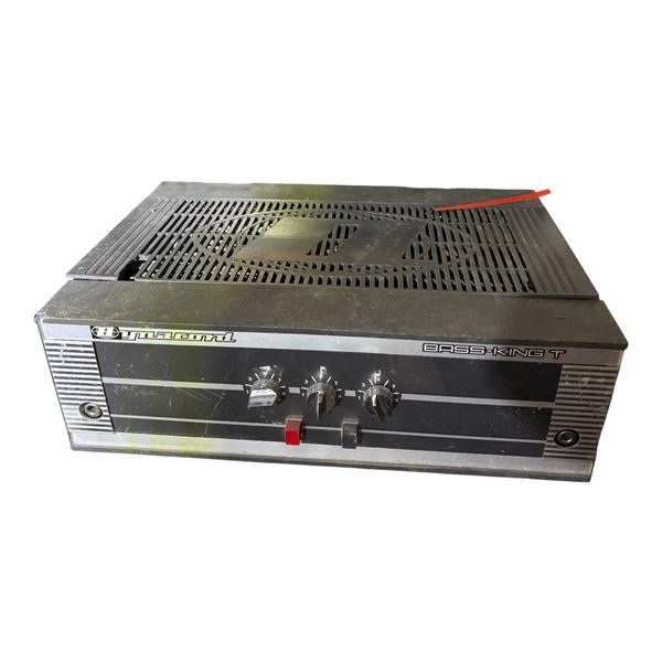 1970s Dynacord Bass King T Tube Amplifier