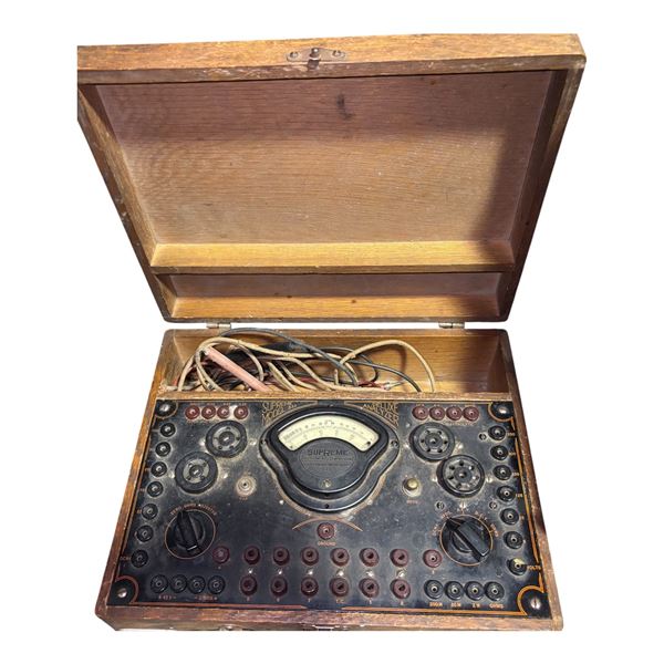 1930s Supreme Model 333 Deluxe Analyzer