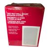 Image 1 : 2 Boxes - Realistic Two Way Wall Mount Speaker System
