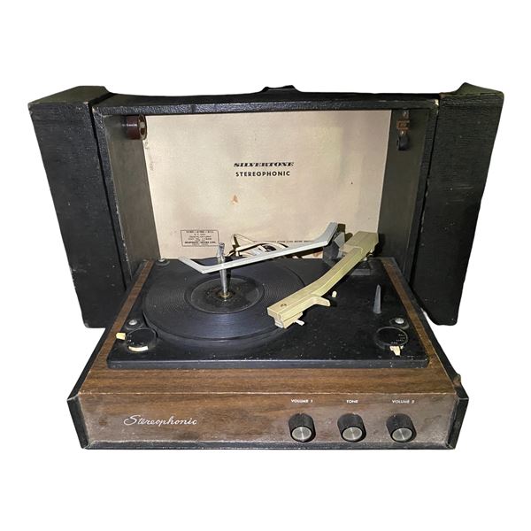 Silvertone Stereophonic Record Player