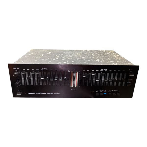 Spectrum SGE 204L Stereo Graphic Equalizer
