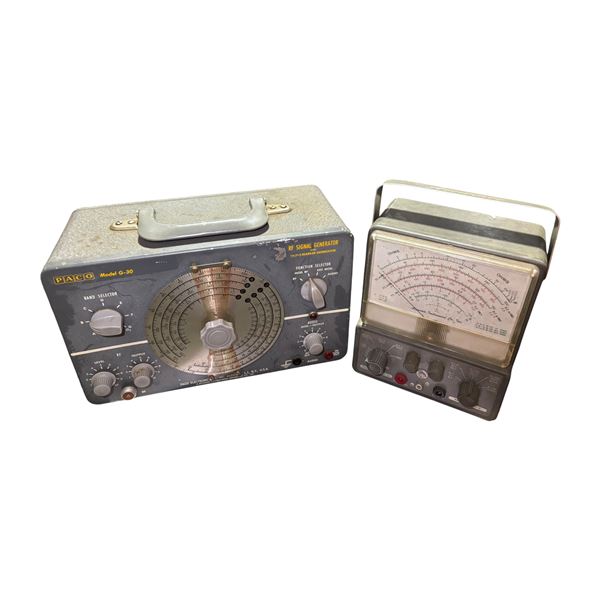 Group of 2 - Paco G30 RF Signal Generator and Radio Multimeter