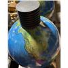 Image 2 : Group of 2 - Floating Earth Globe Lamps