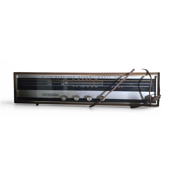 Strauss High Fidelity Stereo-Matic FM/AM Receiver, Model Strauss LT-175; No. LL21553