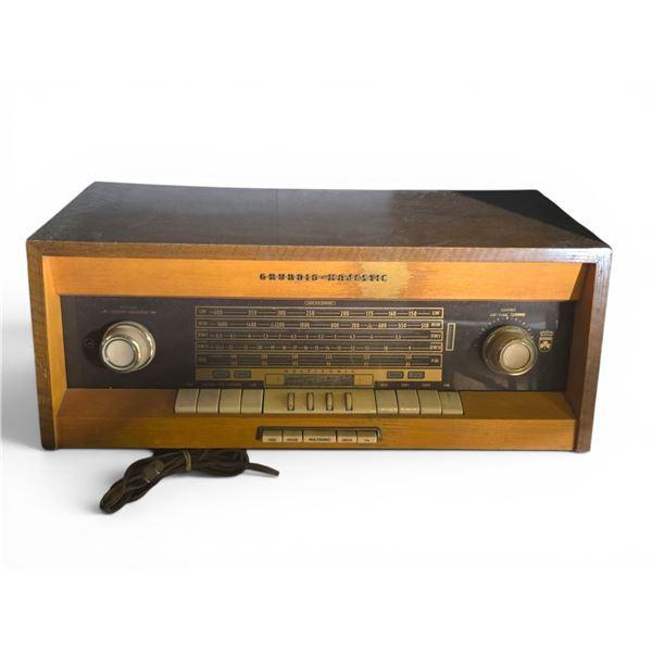 Grundig Majestic Tube Radio, Model 5199WE Export