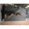 Image 4 : Group of 3 Vintage Audio Components - includes Toshiba Stereo Cassette Deck, Radio Gold 1940's Chass