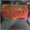 Image 3 : Heathkit Clock Radio Mid-Century "Clementine Orange", Model GR-39