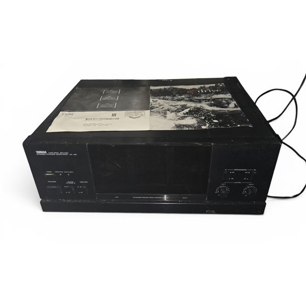 Yamaha Natural Sound Stereo Power Amplifier, Model No. M-46