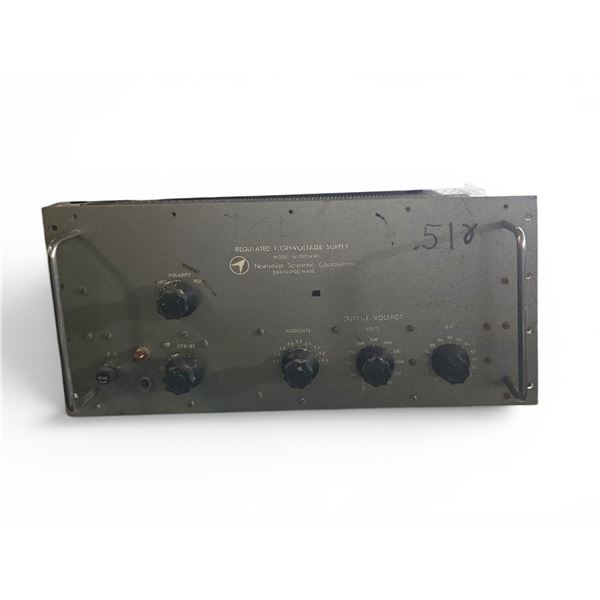 Northeast Scientific Corp. Regulated High-Voltage Laboratory Supply - Model RE-5001AW2