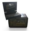 Image 1 : NEC Notebook Computer, Model UltraLite SL/25C & General Electric AM Tube Radio 1950's