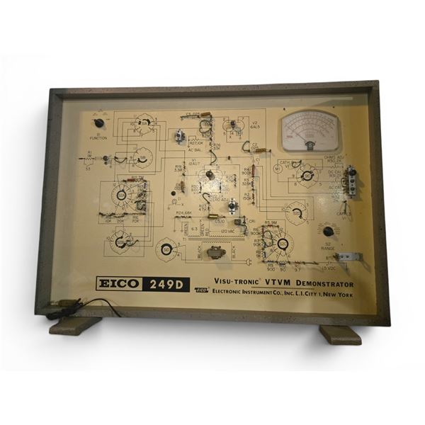 Eico 249D Visu-Tronic VTVM Demonstrator, 1960's