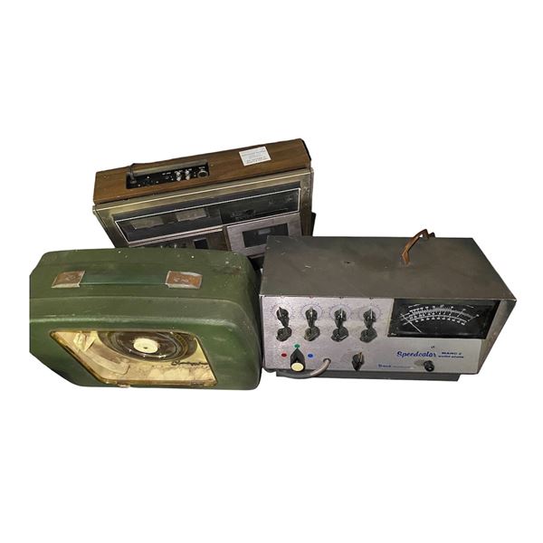 Treck Speed Color Marc I Solid State Analyzer, Metz Babyphon Portable Radio & Anrsi Automatic Noise