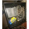 Image 6 : Large Group of Misc - VHS Taps, Electronic Components, Various Wiring, Etc.