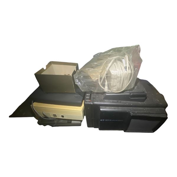 Vintage Phone Answering Machine Systems -  includes Panasonic KX-T1470 EASA Phone, Pulser & More (To