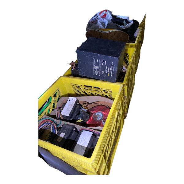 Large Group of Misc. Electronic Circuits, Parts & Components - includes approx. 8 Bins