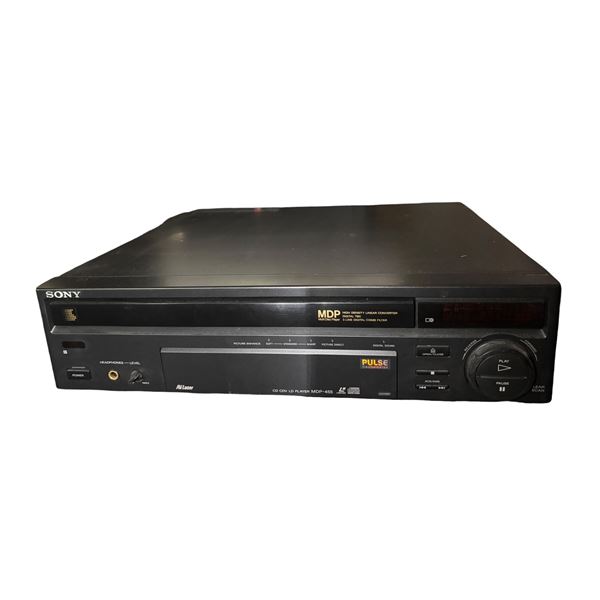 Sony Multi Disc Player (MDP) CDV LD Player - Model MDP-455