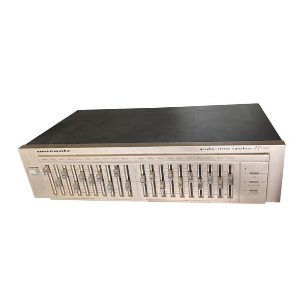 Marantz Graphic Stereo Equalizer Model EQ140 - Approx. Value $1,250