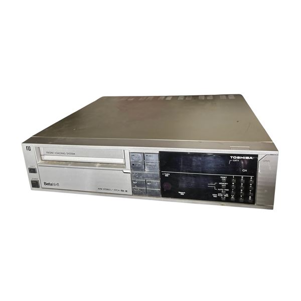 Toshiba Beta Hi-Fi AFM Stereo Video Cassette Recorder - Model 117CH