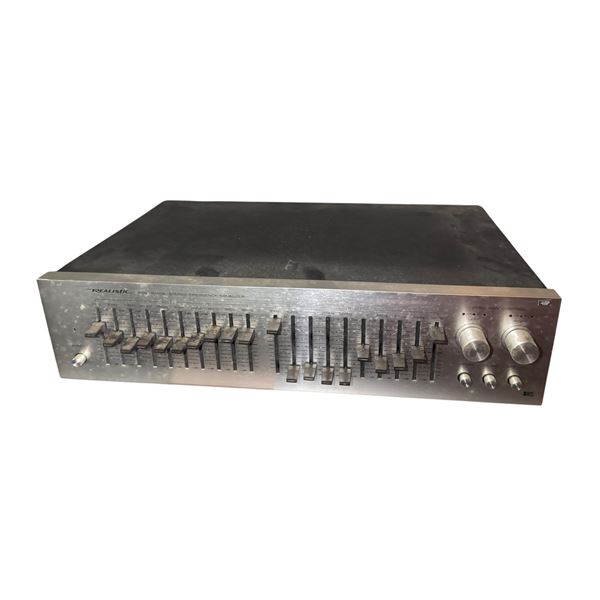 Realistic Wide Range Stereo Frequency Equalizer - Model 31-2000A