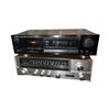 Image 1 : Denon Precision Stereo Cassette Tape Deck Model DRM-400 & Sansui Stereo Receiver Model 221