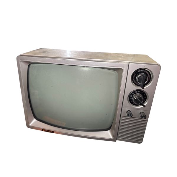 1980s Candle Portable Black & White Television