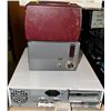 Image 3 : Group of 3 - 1960s Vintage Exposure Meter, Desktop Computer Case, Philips Radio