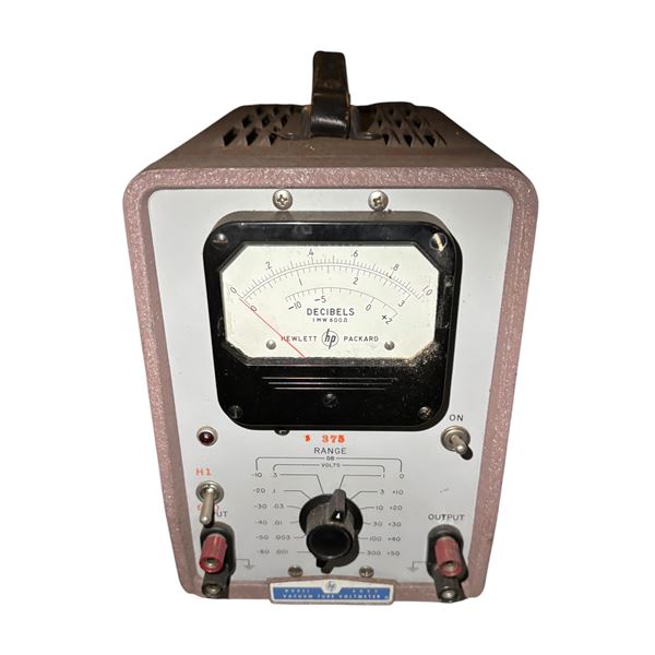 1960s Hewlett-Packard Vacuum Tube Voltmeter Model 4000