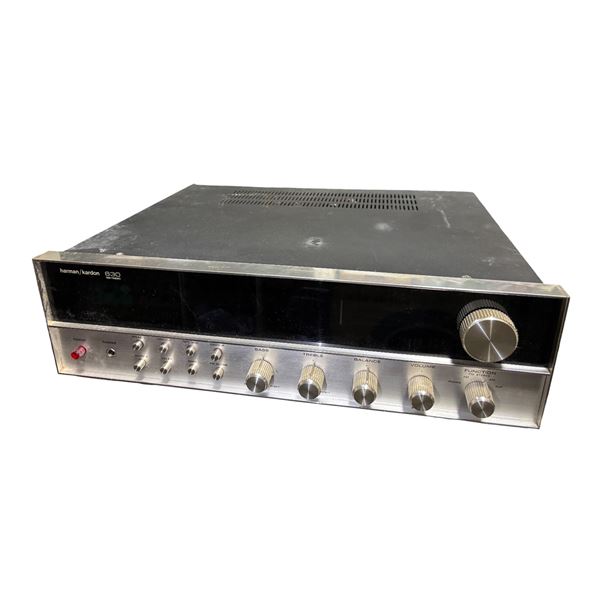 1970s Harman Kardon 630 AM/FM Stereo Solid State Receiver- Made in Japan