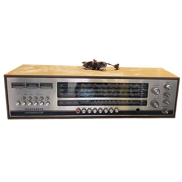 Telefunken Concertino HIFI Radio 205 Receiver