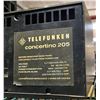Image 4 : Telefunken Concertino HIFI Radio 205 Receiver