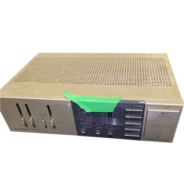 1980s Pioneer Auto-Function Stereo Amplifier A-X7