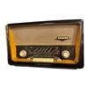 Image 1 : 1950-60s EMUD Rekord Senior 60 AM/FM/SW Tube Radio - wooden case damaged