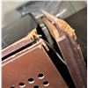 Image 4 : 1950-60s EMUD Rekord Senior 60 AM/FM/SW Tube Radio - wooden case damaged