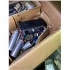 Image 5 : Group of Vintage Vacuum Tubes, Chassis, Wiring, Resistors, Capacitors, and More