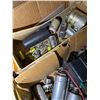 Image 9 : Group of Vintage Vacuum Tubes, Chassis, Wiring, Resistors, Capacitors, and More