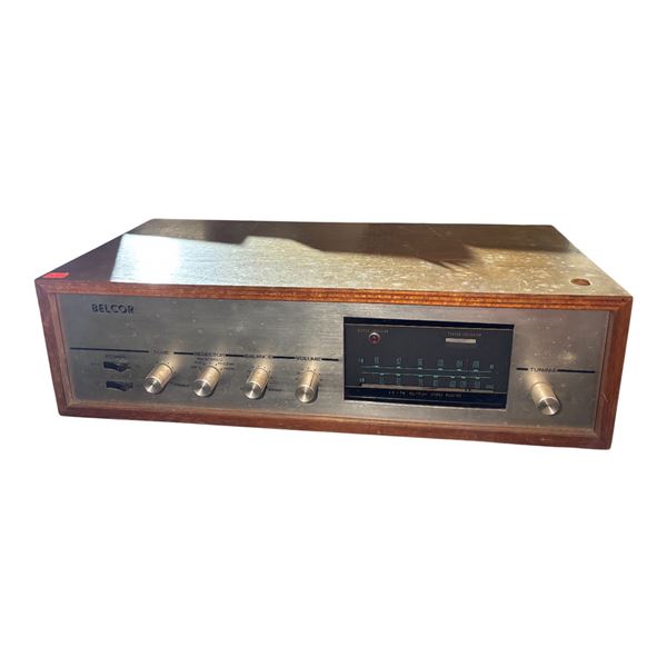 BELCOR FAX-52 AM/FM Stereo Tube Receiver
