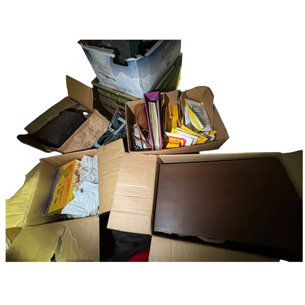 Group of Vintage Misc Electronic Parts, Photographic Film, and Circuit Boards, and More