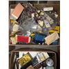 Image 4 : Assortment of Vintage Misc Electronic Components, Wires, and Metal Boxes