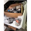 Image 4 : Mixed Lot of Vintage Microphones, Resistors, Capacitors, and Other Small Parts