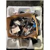 Image 6 : Mixed Lot of Vintage Microphones, Resistors, Capacitors, and Other Small Parts