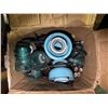 Image 2 : Boxes Lot of Vintage Electronic Equipment, Components, and Wiring