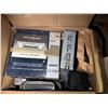 Image 6 : Boxes Lot of Vintage Electronic Equipment, Components, and Wiring
