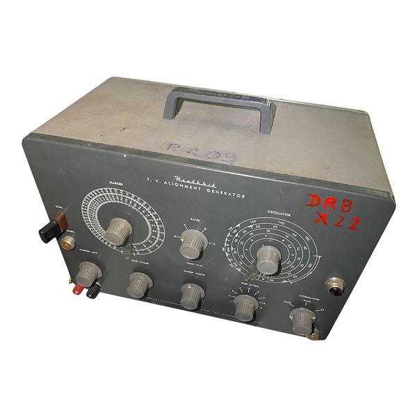 1950s Heathkit Model TS-4A T.V. Alignment Generator