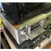 Image 4 : Group of 3 - Kenwood KR-A57R Stereo Receiver, Sony TC-K44 Cassette Deck, and Akai AM-2400 Integrated